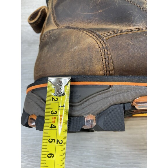 Cody James Men's Boots 11.5EE DBL-1-A Work Boots Brown Leather Vibram Sole ASTM - Picture 8 of 13